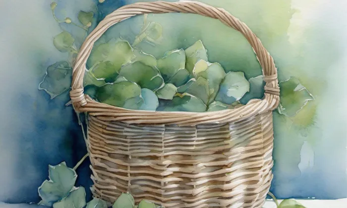 Stará plaská cesta – akvarel