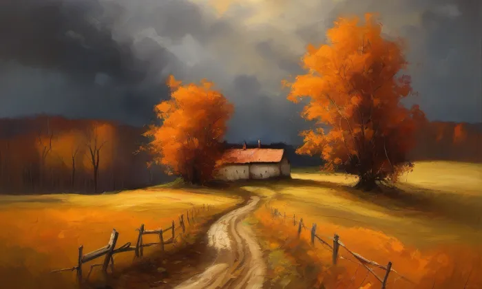 Starý zámek Chocenice – autumn