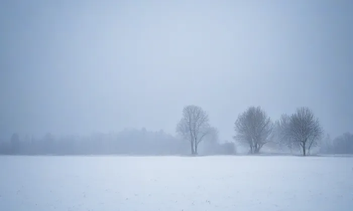 Starý zámek Lnáře – winter