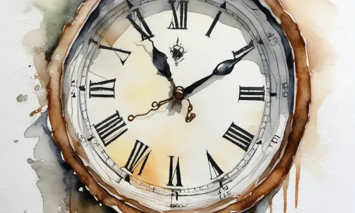 Staroměstský orloj – akvarel
