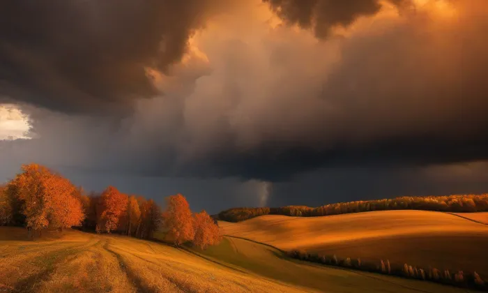 Staroměstský orloj – autumn