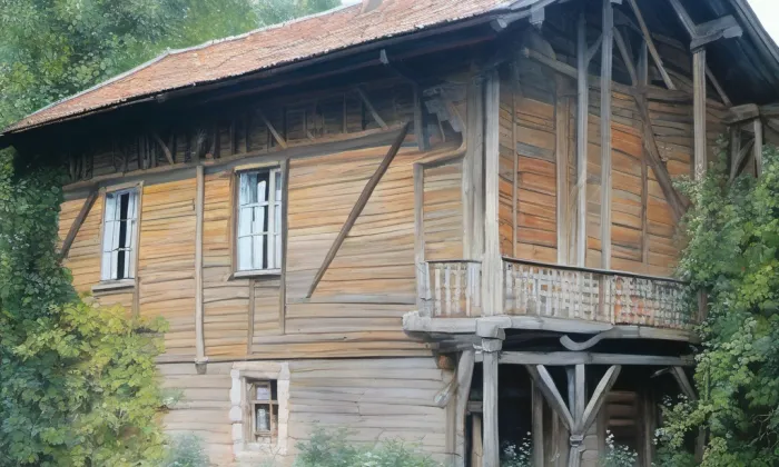 Strážní domek nad Bubenečským tunelem – historical