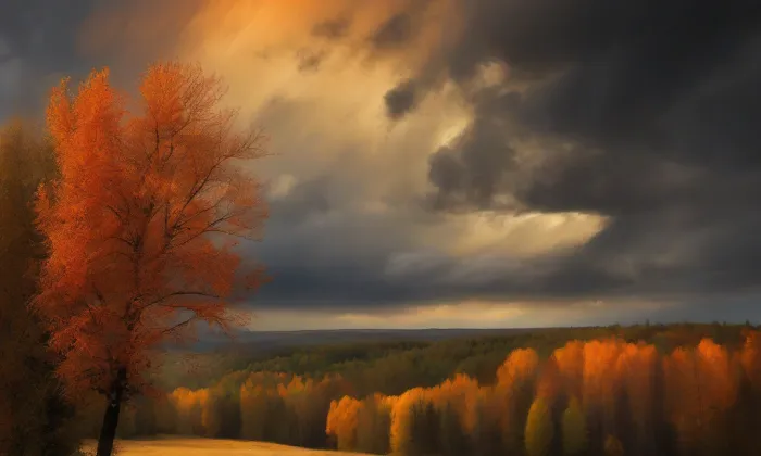 Strádov – autumn