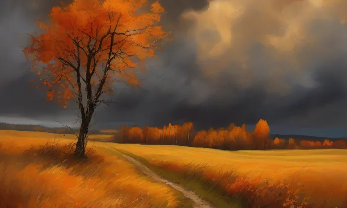 Strašná skála – autumn