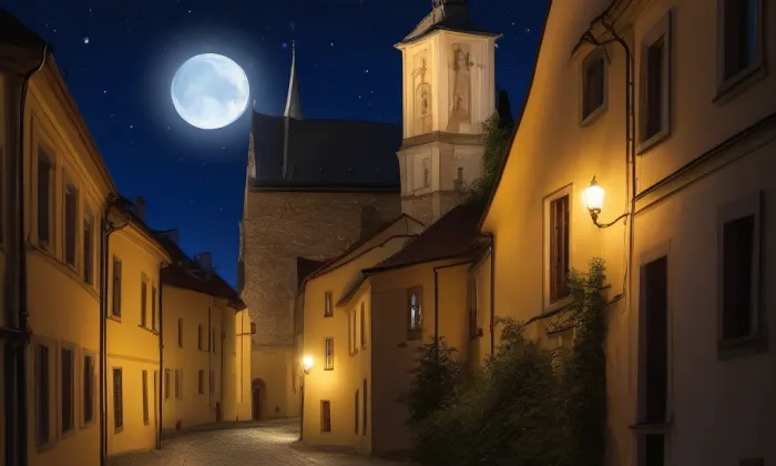 Stružná – noc