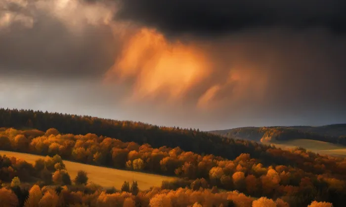Svatyně Krista Krále – autumn