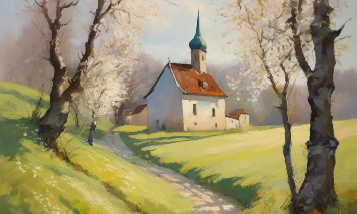 Třeboňská madona – spring