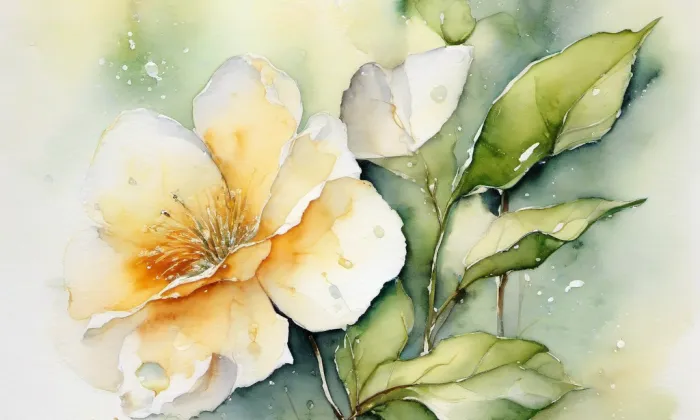 Ticháčkova kaple – akvarel