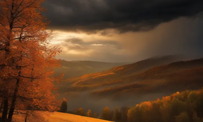 Ticháčkova kaple – autumn
