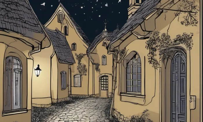 Ticháčkova kaple – noc