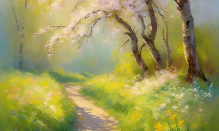 Ticháčkova kaple – spring