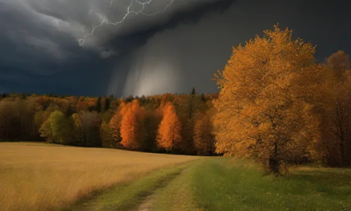 toleranční kostel – autumn