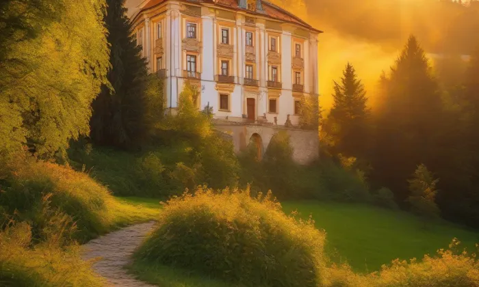 Toskánský palác v Praze – summer