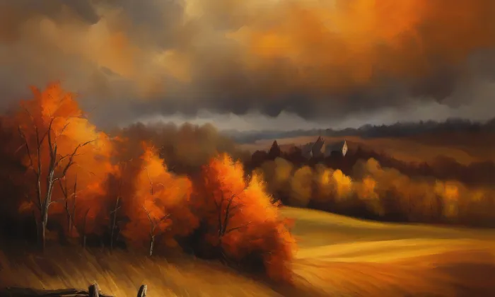 Trauttmannsdorfský palác na Hradčanech – autumn