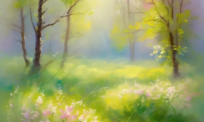Trojský most – spring