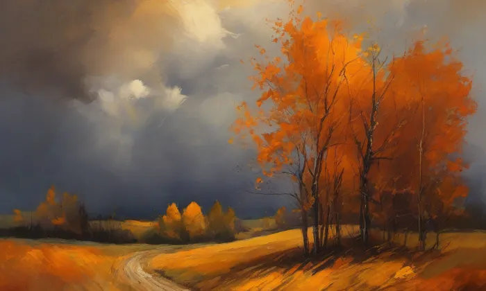 U letohrádku královny Anny – autumn
