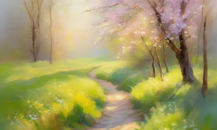 U letohrádku královny Anny – spring
