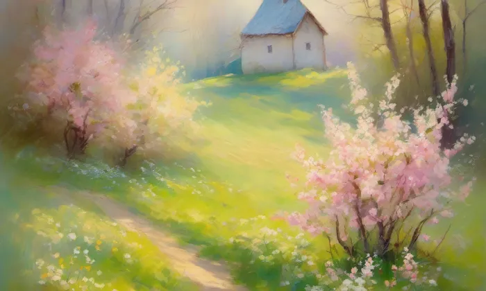 V kotcích – spring