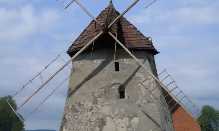 větrný mlýn v Kuželově – historical