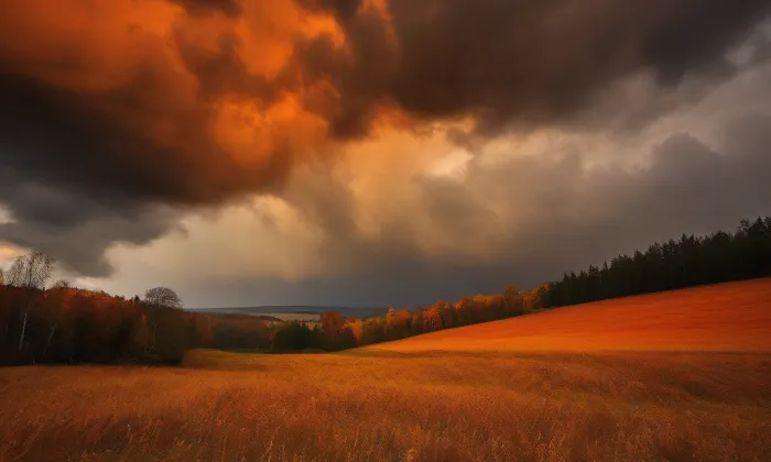 Větrný mlýn Vysoký – autumn