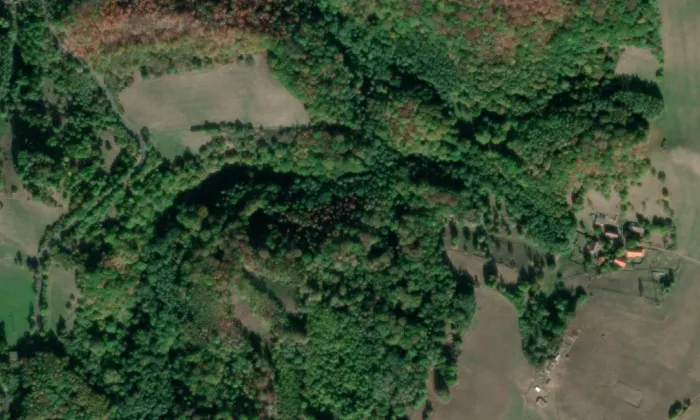 Varta – letecký pohled