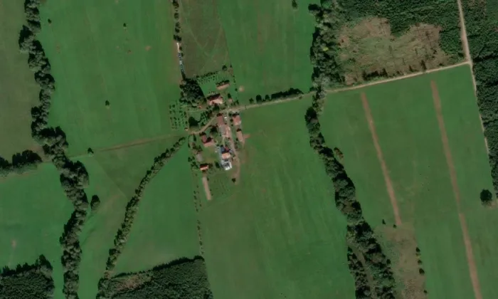 Vasilsko – letecký pohled