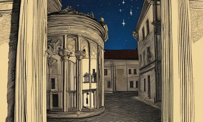 Velké Žernoseky – noc