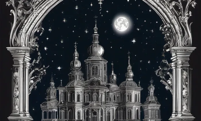 Velké Dvorce – noc