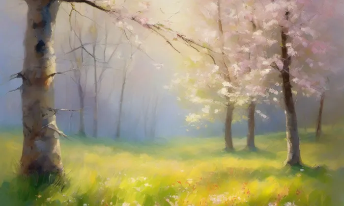 Velké Dvorce – spring
