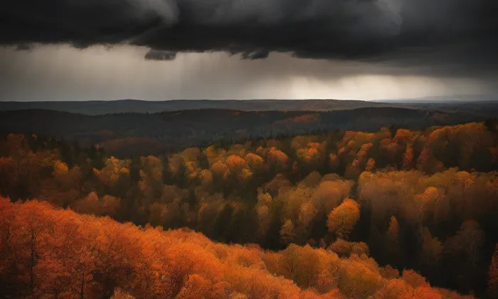 Velká hospoda na Bílé Hoře – autumn