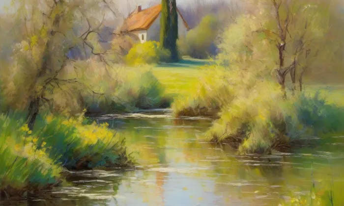 Velká hospoda na Bílé Hoře – spring