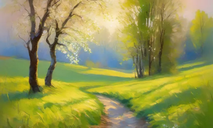 Velká Ohrada – spring