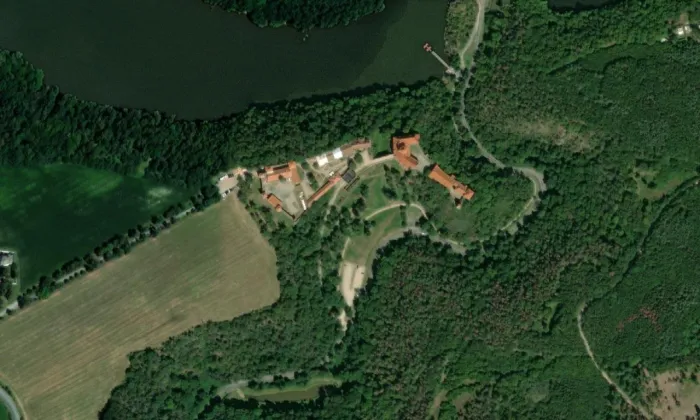 Veveří (Bystrc) – letecký pohled