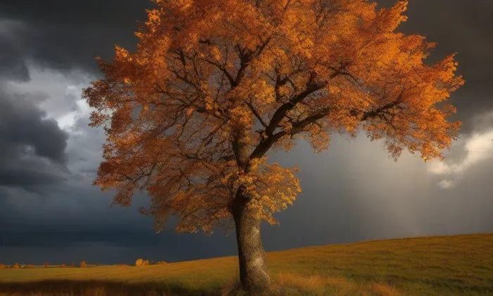 Vikářská – autumn