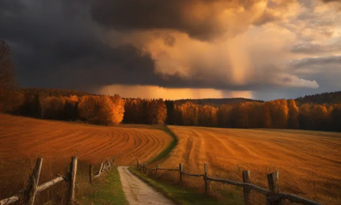 Vodojem na Petrově – autumn