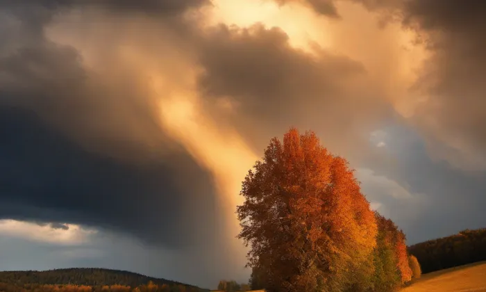 Vojenská akademie v Brně – autumn
