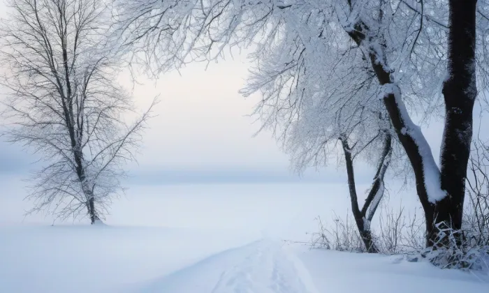 Vyšehradské sady – winter