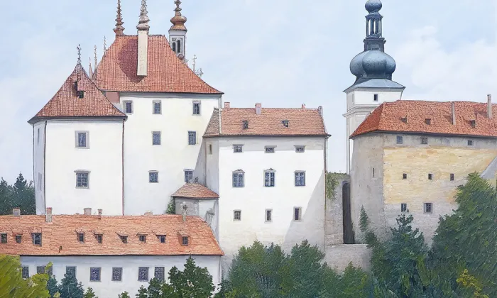 Vysoký Chlumec – historical