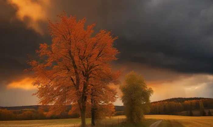 Zámeček Železná Ruda – autumn