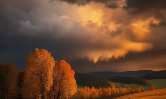Zámeček Pohansko – autumn