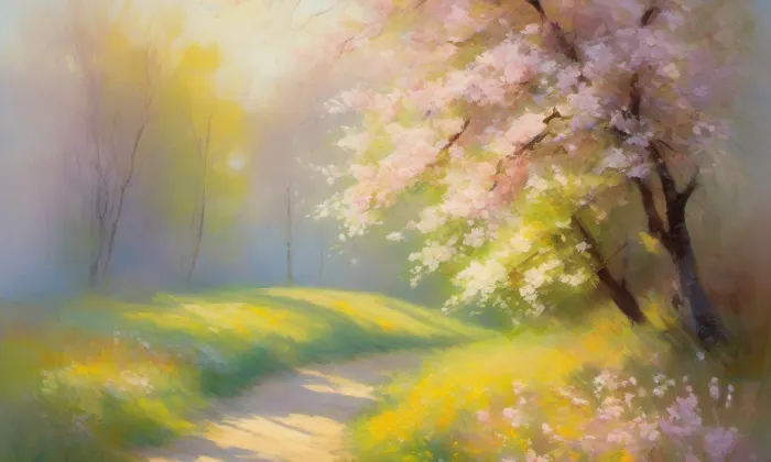 Zámeček Trnová – spring