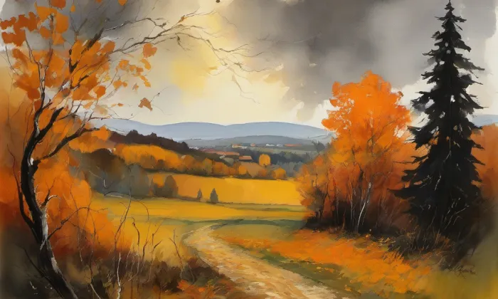 zámek Šlapanice – autumn