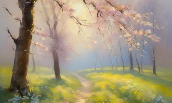zámek Běstvina – spring