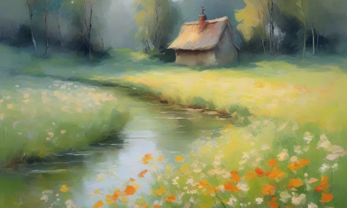 Zámek Barchov – spring