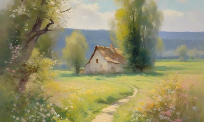 Zámek Bor – spring