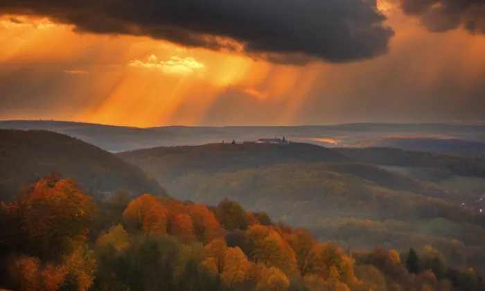 zámek Brandýs nad Labem – autumn
