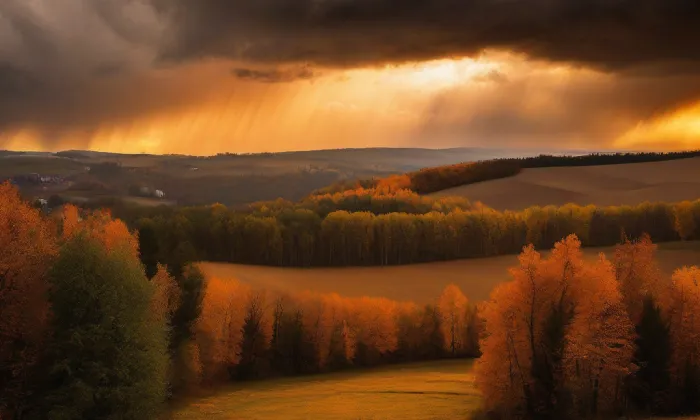 zámek Brněnské Ivanovice – autumn