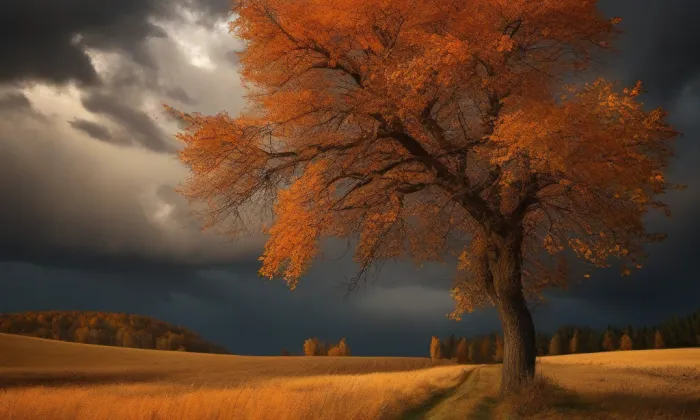 zámek Drnovice – autumn