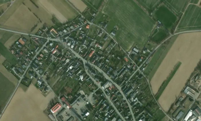 zámek Hlavnice – letecký pohled