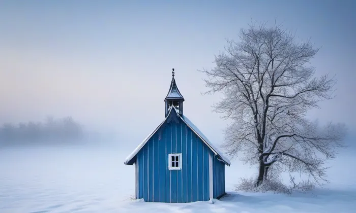 zámek Horní Police – winter